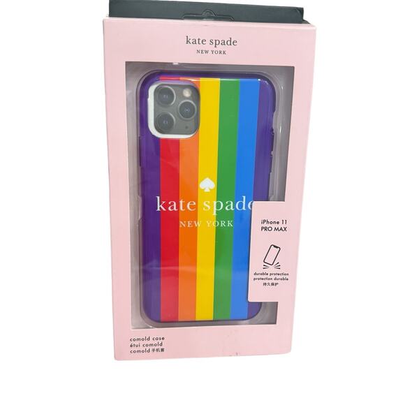 Kate Spade Rainbow Iphone 11 Pro Max Case - Picture 1 of 5